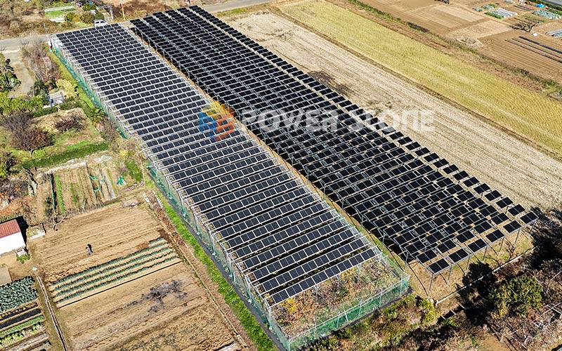 5.12 MW Solar Agricultural Ground Mounting in Japan