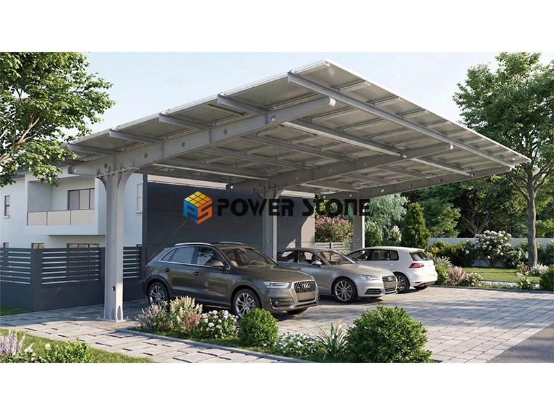 Montagesystem für Solarcarports aus Stahl – Gewerbliche und industrielle Ausführung