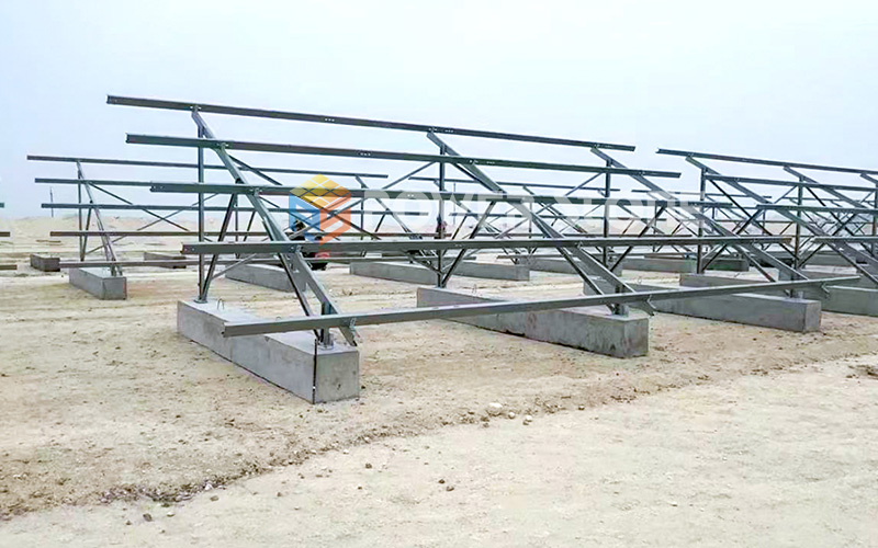 solar ground pv installation