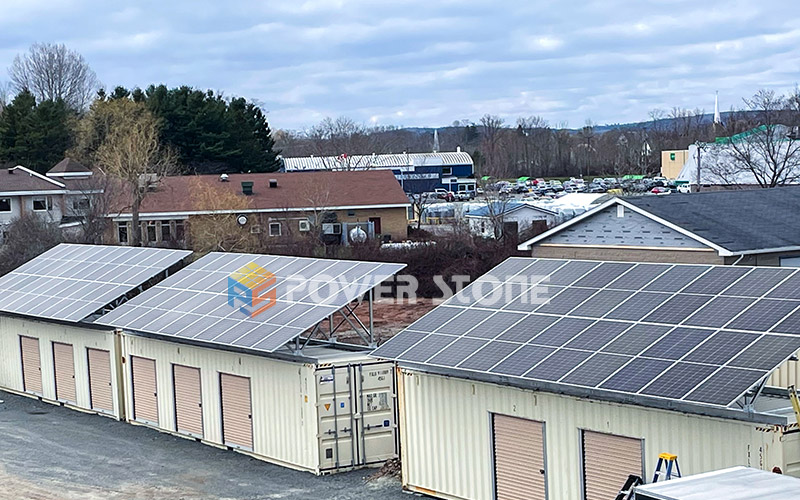 Montagehalterungen für PV-Module in Container-Solarlösungen