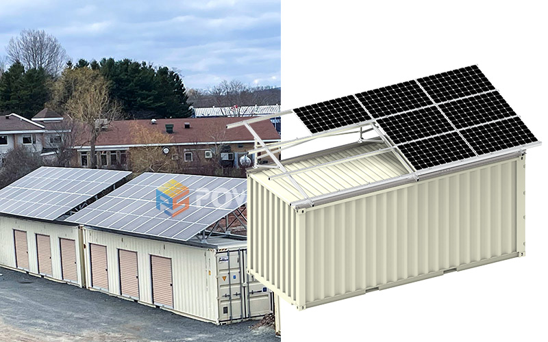 Container Solar Brackets Project