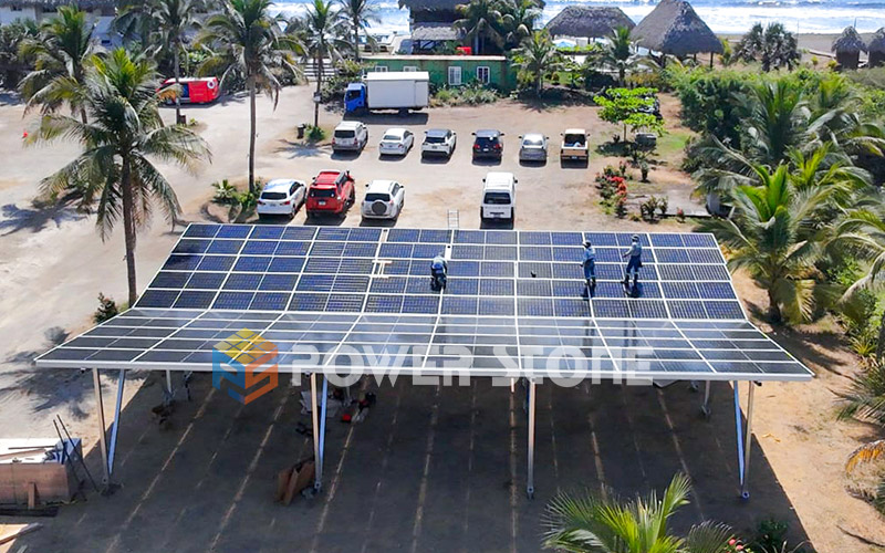 solar carport bracket