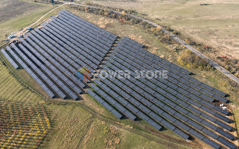 7MW Solar Carbon Steel Ground Project in Europe